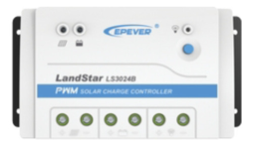 Controlador Solar De Carga Y Descarga Pwm 12 24v 30a,