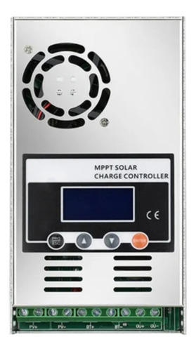 Controlador De Carga Solar Mppt Tela Preta 60a 12/24/36/48v