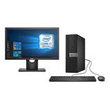 Cpu Dell Optiplex I7 8700 16gb Ssd 1tb Monitor Mouse Teclado