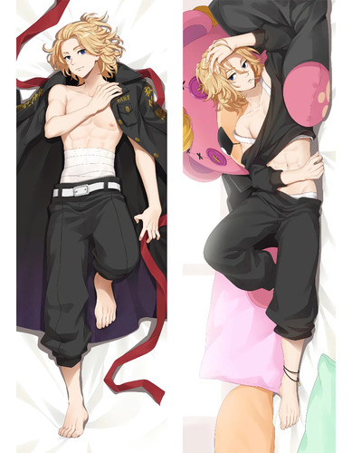 Dakimakura Tokyo Revengers 2 Lados+relleno 24x70