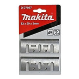 Juego De Cuchillas  82mm Makita D-07967 Cepillos Eléctricos 