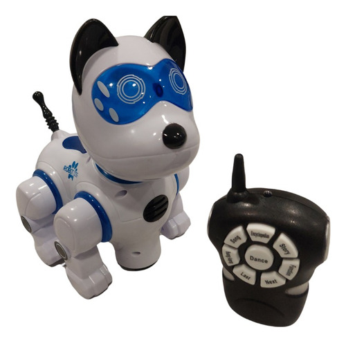 Robot Perro Juguete Control Remoto Interactivo Luces Sonidos