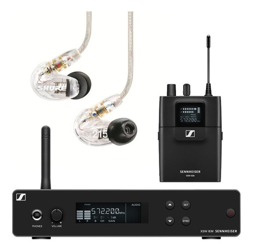 Sistema Monitoreo In Ear Sennheiser Xs Wireless Con Se215