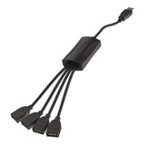 Concentrador Usb 2.0 Xtech Xtc-320/ 4 Puertos/ 30awg/ 25cm