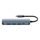 Adaptador Tipo C 5 En 1 Usb C A Multipuerto Usb 3.0 Usb Hub 