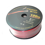 Cable Paralelo 2x10 Awg, Cca Rojo/negro Carrete 100 Metros