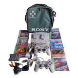 Playstation One + 10 Juegos Al Gusto Los Tenemos Todos 