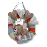 Cartel Nacimiento Bienvenida Crochet 