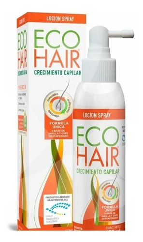 Eco Hair Locion Crecimiento Capilar Anti Caida X 125 Ml 