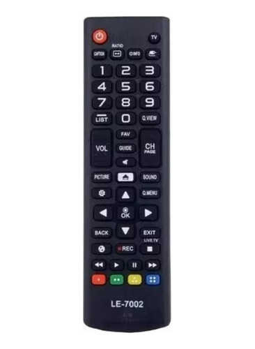 Controle Remoto Compatível LG Smart 49lh5700 - 43lh5700