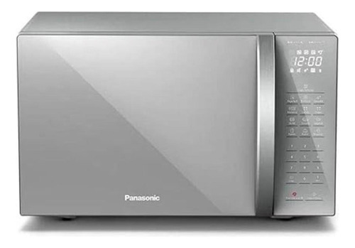 Micro-ondas Panasonic 34lt Nn-st67lsrun 900w Inox