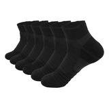 Calcetines Tobilleros Atléticos Acolchados Hombre, 6 Pares