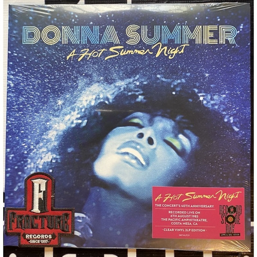 Donna Summer  Hot Summer Night 40th 2 Vinilos Clear Rsd23 Lp