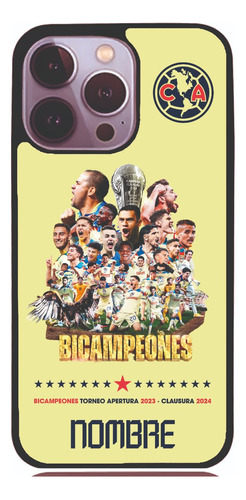 Funda America Bicampeon V2 Samsung Personalizada