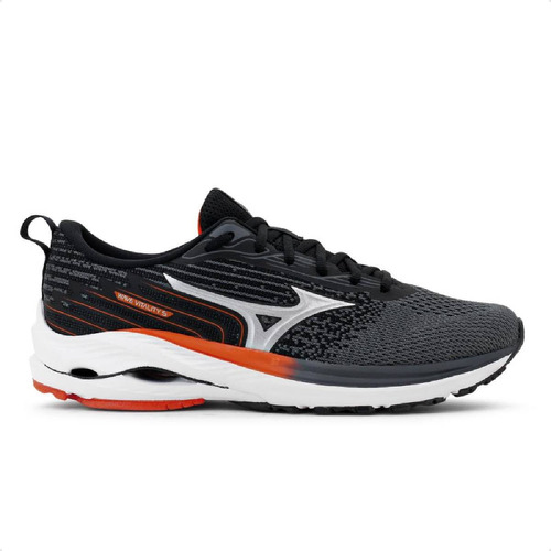 Tênis Mizuno Wave Vitality 5 Color Grafite/laranja - Adulto 40 Br