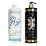 Progressiva Semi Definitiva Blueken Luxe 1l + Gloss Grego 1l