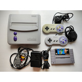 Consola Snes Super Nintendo Jr Sns-101 Original +mario World