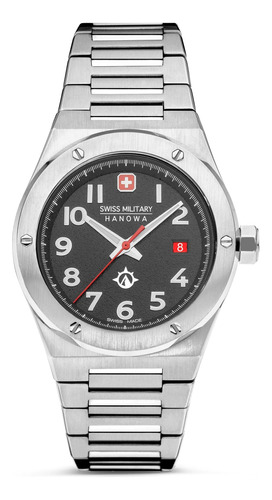 Reloj Swiss Military Smwgh2101902 Para Hombre Cristal Zafiro