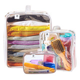 Combo Organizadores Multiuso Tamanhos 2pp + 2 P + 2 M Bubag