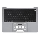 Palmrest Topcase E Teclado Para Macbook Pro 14 2021 M1 A2442
