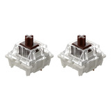 Gateron Brown Pro Switches Interruptor De 3 Pines Prelubrica