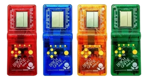 Pack 5 Tetris Consola Juegos 9999 En 1 Sorpresa Cumpleaños