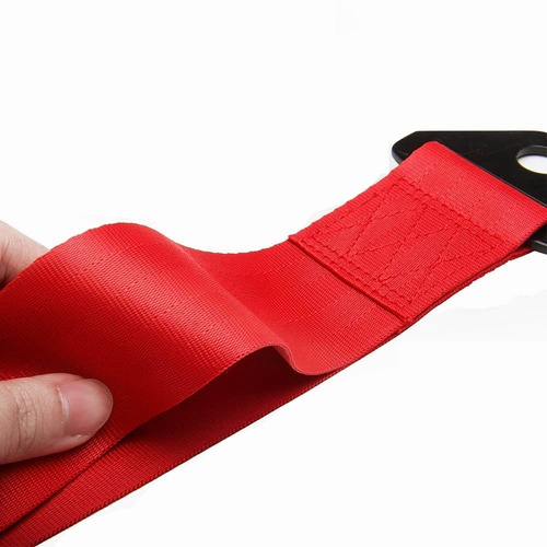 Tow Strap Tiron Jalon De Tela Liso Universal P/ Auto 