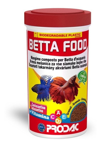 Alimento Prodac Para Peces - Betta Splendens Food 40g