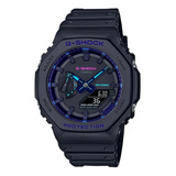 Reloj Casio G-shock Ga-2100v-b1a Virtual Blue