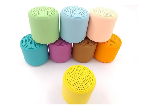 Mini Caixa De Som Bluetooth Colorida Portátil Musica Potente
