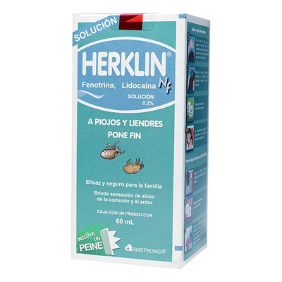 Herklin Nf Solución 2\u002F0,2 G, 1 Frasco 60 Ml | Envío gratis
