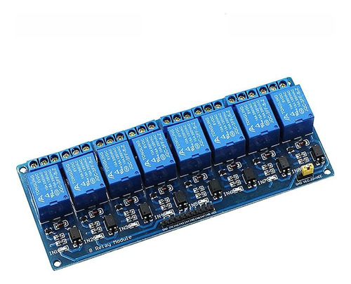 Módulo Relé Compatível Arduino 8 Canais 5v 10a