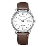 Reloj Citizen Eco Drive Dree Gent Bm7529-24a Color De La Correa Café