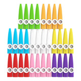 32 Kazoos Plsticos De 8 Colores Para Fiestas Y Regalos Educa