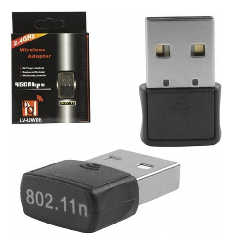 Adaptador Wireless Usb Bgn 950mbps 2.4ghz