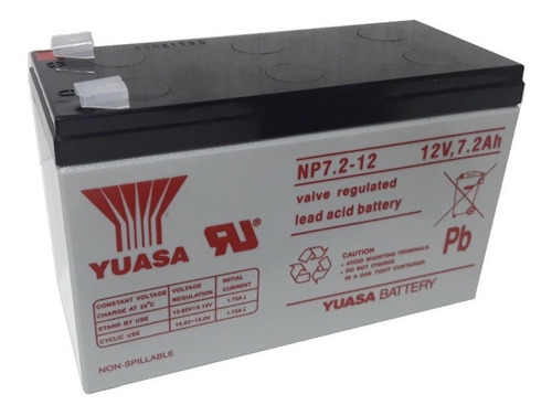 Bateria Yuasa 12v 7 Ah