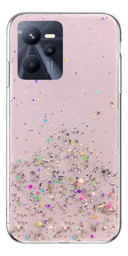 111 Funda For Oppo Realme C35 Glitter Starry Sky Star Cover