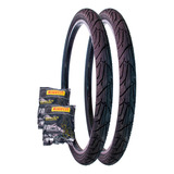 Par Pneu Bike Praieiro Levorin Aro 26x1.95 +2 Camara Pirelli Cor Preto