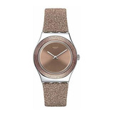 Reloj Swatch Unisex Yls220 De Cuarzo Color Rosa Con Correa