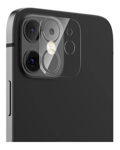 Vidrio Templado Protector Para iPhone 12 Area Camara