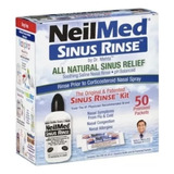 Neilmed Sinus Rinse Lavado Nasal Incluye 1 Botella De 240 Ml Y 50 Sobres Premezclados