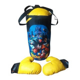 Kit De Boxeo Tula De Boxeo Para Niños Goku