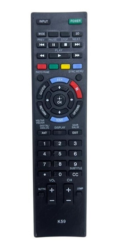 Control Para Sony Smart Tv Compatible