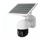Câmera Ip Speed Dome Com Painel 8w Energia Solar Ip66full Hd