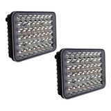 Jgo Faros Led Camion 9-30v 144w 48leds Alta Y Baja