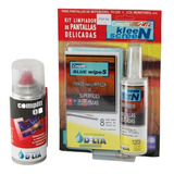 Kit X3 Limpiador Limpieza Nb Led Lcd + Aire Comprimido Htec