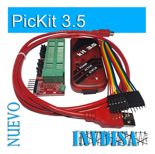 Programador Pickit3.5 Pickit3 Microcontroladores Microchip