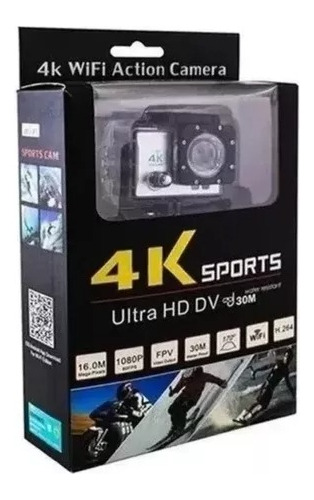 Camara Deportiva Sport 4k Ultra Hd Sumergible 30m