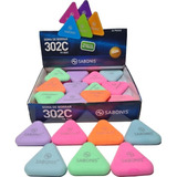 Goma Triangular Color Surtido Sabonis Tr302borra Lapiz 36pcs