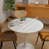 Round Clear Pvc Tablecloths Waterproof Round Table Protector